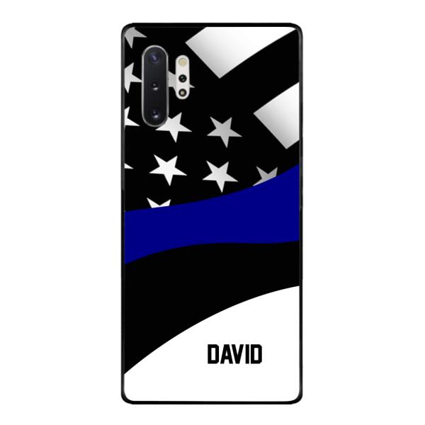 Personalized U.S Thin Blue Line Phone Case OCT-HQ10