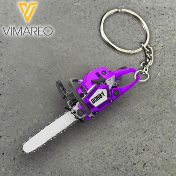 Personalized Arborist KEYCHAIN OCT-QH12