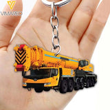 Personalized Crane Operator KEYCHAIN OCT-QH14