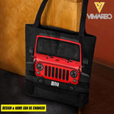 PERSONALIZED JEEP TOTE BAG TNMQ1810