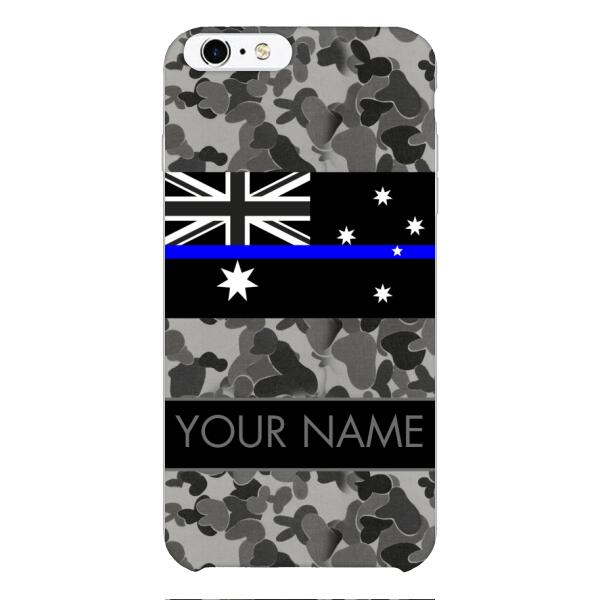 Personalized Australian Thin Blue Line Phone Case OCT-MQ18