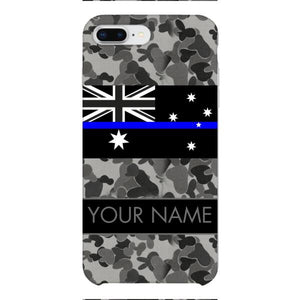 Personalized Australian Thin Blue Line Phone Case OCT-MQ18