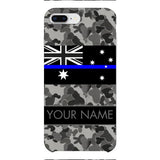 Personalized Australian Thin Blue Line Phone Case OCT-MQ18