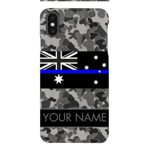 Personalized Australian Thin Blue Line Phone Case OCT-MQ18