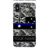 Personalized Australian Thin Blue Line Phone Case OCT-MQ18