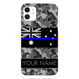 Personalized Australian Thin Blue Line Phone Case OCT-MQ18