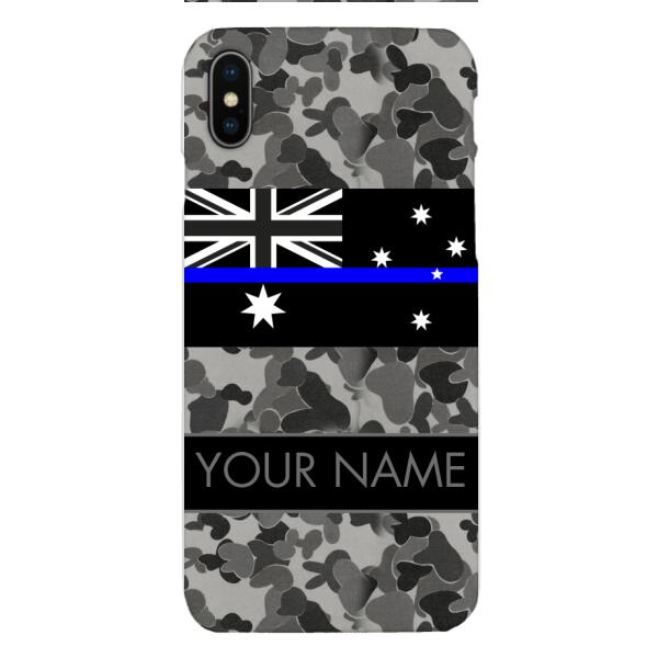 Personalized Australian Thin Blue Line Phone Case OCT-MQ18