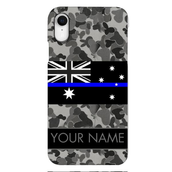 Personalized Australian Thin Blue Line Phone Case OCT-MQ18