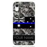 Personalized Australian Thin Blue Line Phone Case OCT-MQ18