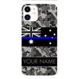 Personalized Australian Thin Blue Line Phone Case OCT-MQ18
