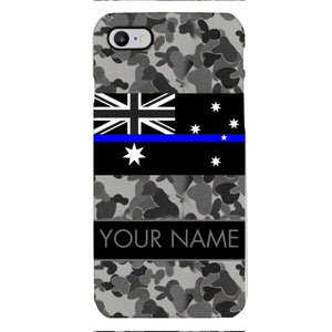 Personalized Australian Thin Blue Line Phone Case OCT-MQ18