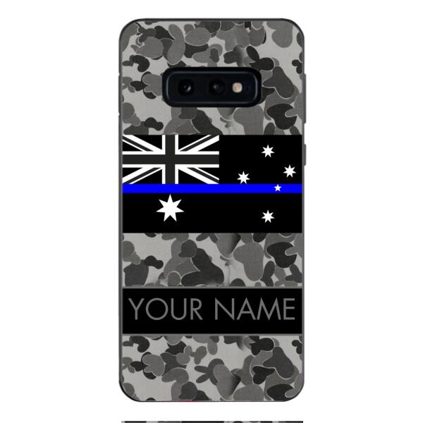 Personalized Australian Thin Blue Line Phone Case OCT-MQ18