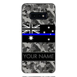 Personalized Australian Thin Blue Line Phone Case OCT-MQ18