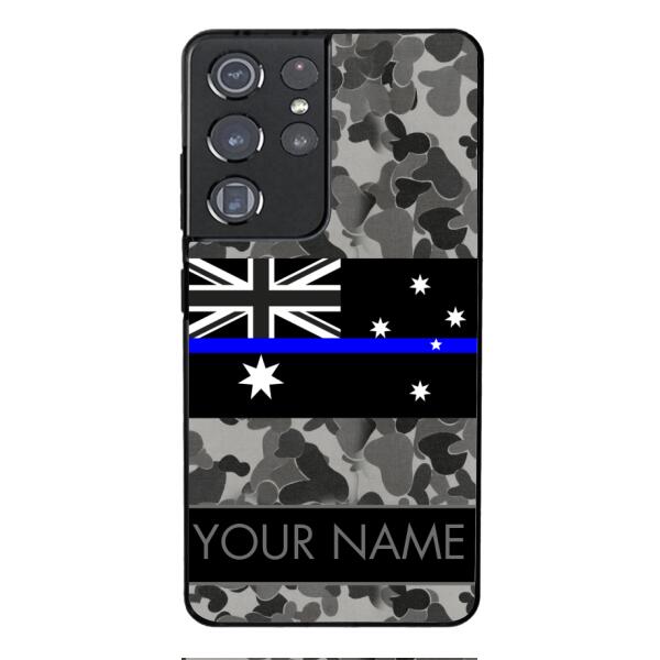Personalized Australian Thin Blue Line Phone Case OCT-MQ18