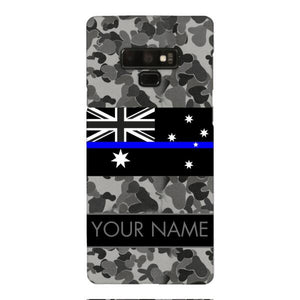 Personalized Australian Thin Blue Line Phone Case OCT-MQ18