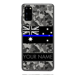 Personalized Australian Thin Blue Line Phone Case OCT-MQ18