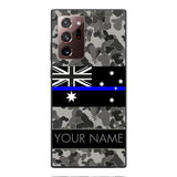 Personalized Australian Thin Blue Line Phone Case OCT-MQ18