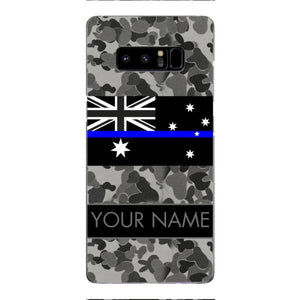 Personalized Australian Thin Blue Line Phone Case OCT-MQ18