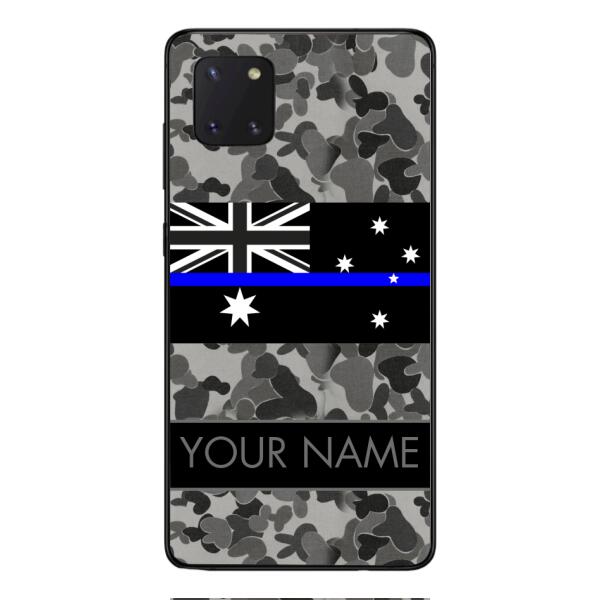 Personalized Australian Thin Blue Line Phone Case OCT-MQ18