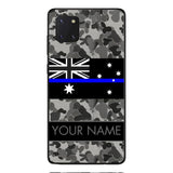Personalized Australian Thin Blue Line Phone Case OCT-MQ18