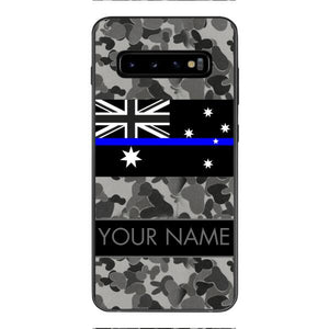 Personalized Australian Thin Blue Line Phone Case OCT-MQ18
