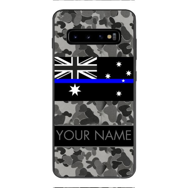 Personalized Australian Thin Blue Line Phone Case OCT-MQ18