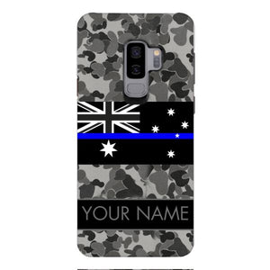 Personalized Australian Thin Blue Line Phone Case OCT-MQ18