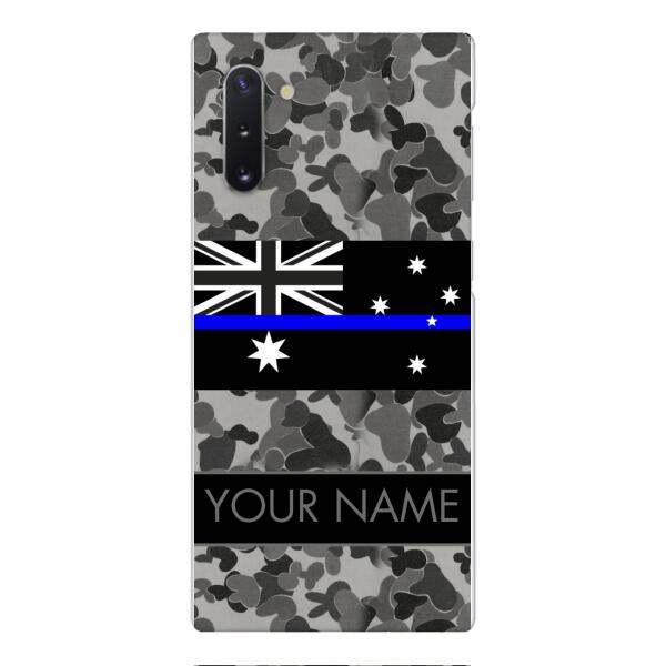 Personalized Australian Thin Blue Line Phone Case OCT-MQ18