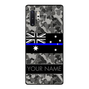 Personalized Australian Thin Blue Line Phone Case OCT-MQ18