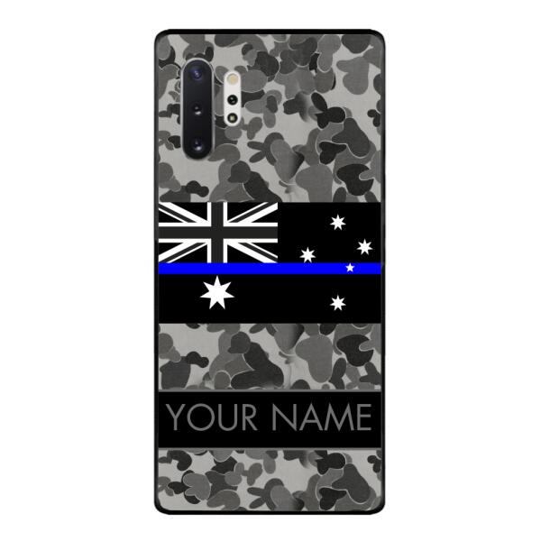 Personalized Australian Thin Blue Line Phone Case OCT-MQ18
