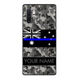 Personalized Australian Thin Blue Line Phone Case OCT-MQ18