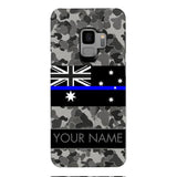 Personalized Australian Thin Blue Line Phone Case OCT-MQ18