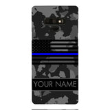 Personalized U.S Thin Blue Line Phone Case OCT-MQ18