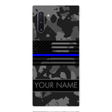 Personalized U.S Thin Blue Line Phone Case OCT-MQ18