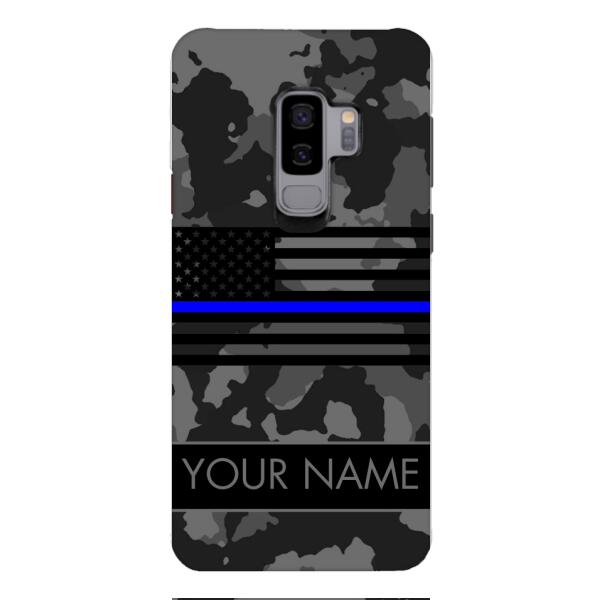 Personalized U.S Thin Blue Line Phone Case OCT-MQ18