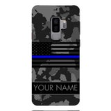 Personalized U.S Thin Blue Line Phone Case OCT-MQ18