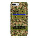 Personalized Australian Thin Blue Line Phone Case OCT-QH18