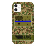 Personalized Australian Thin Blue Line Phone Case OCT-QH18