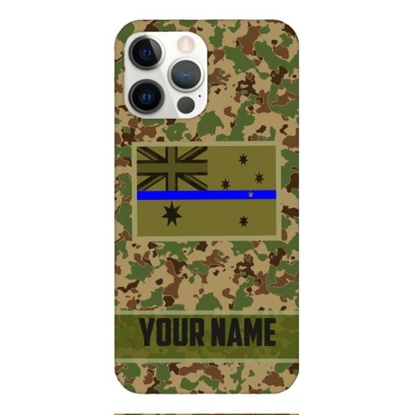 Personalized Australian Thin Blue Line Phone Case OCT-QH18