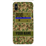 Personalized Australian Thin Blue Line Phone Case OCT-QH18