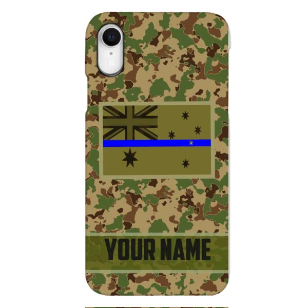 Personalized Australian Thin Blue Line Phone Case OCT-QH18