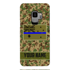 Personalized Australian Thin Blue Line Phone Case OCT-QH18