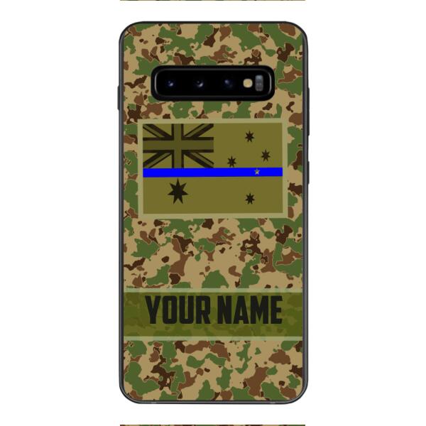 Personalized Australian Thin Blue Line Phone Case OCT-QH18