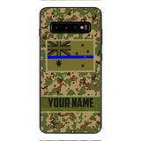 Personalized Australian Thin Blue Line Phone Case OCT-QH18