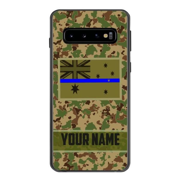 Personalized Australian Thin Blue Line Phone Case OCT-QH18