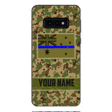 Personalized Australian Thin Blue Line Phone Case OCT-QH18