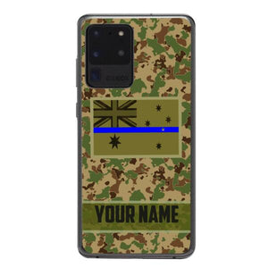 Personalized Australian Thin Blue Line Phone Case OCT-QH18