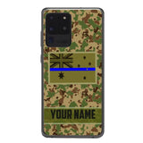 Personalized Australian Thin Blue Line Phone Case OCT-QH18