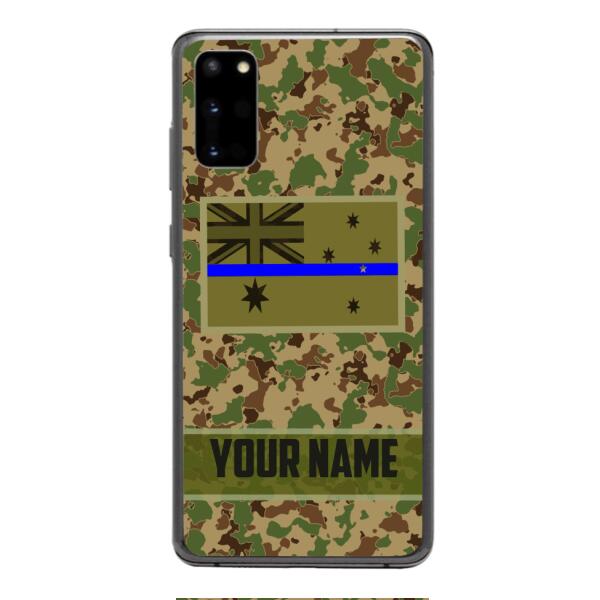 Personalized Australian Thin Blue Line Phone Case OCT-QH18