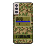 Personalized Australian Thin Blue Line Phone Case OCT-QH18